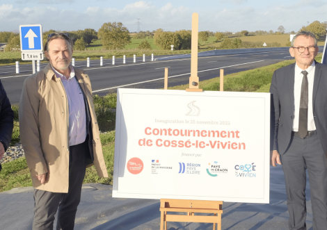 Contournement de Cossé-le-Vivien : bilan 1 an après son inauguration