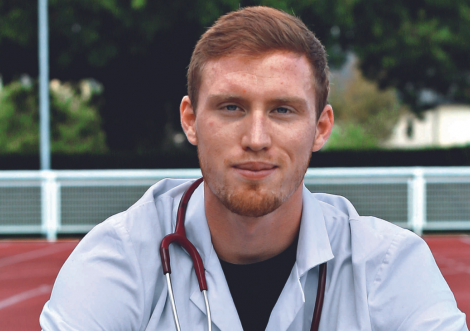 Une santé olympique : Gabriel Bordier, athlète de haut niveau et futur médecin