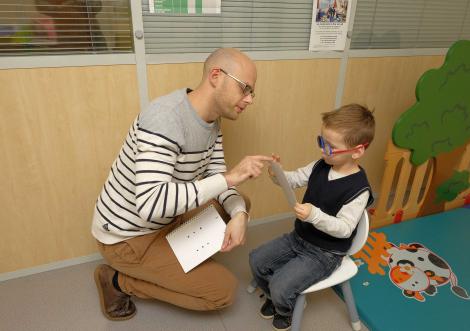 Bilan de santé en école maternelle