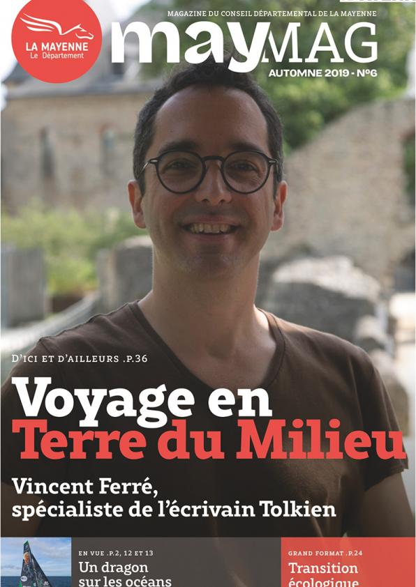 MayMag N°6 - Automne 2019 - Voyage en Terre du Milieu, Vincent Ferré, spécialiste de l'écrivain Tolkien