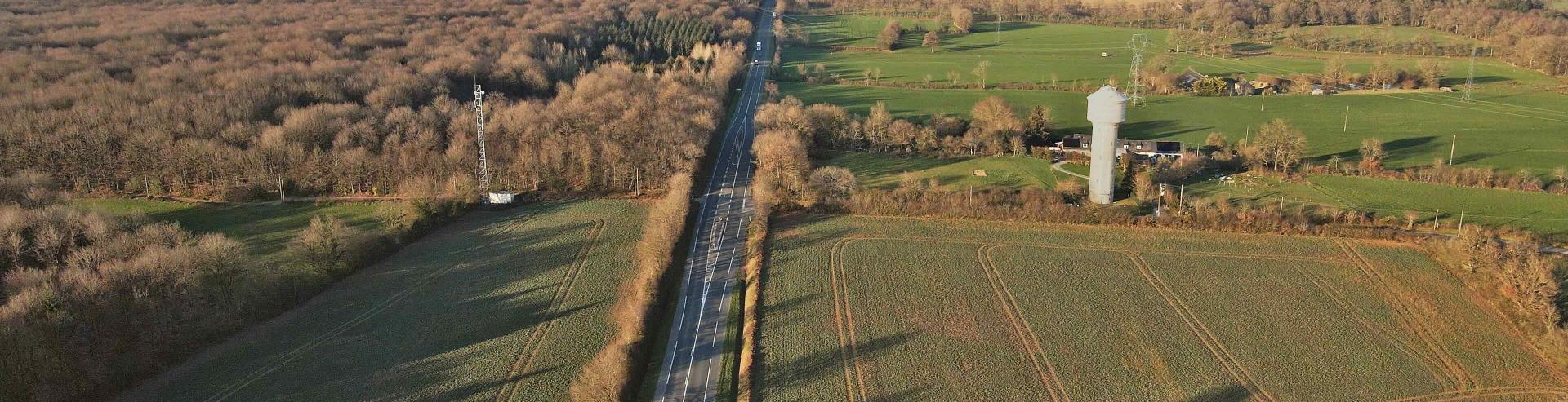 Projet d'aménagement et de sécurisation Sud Mayenne RD962