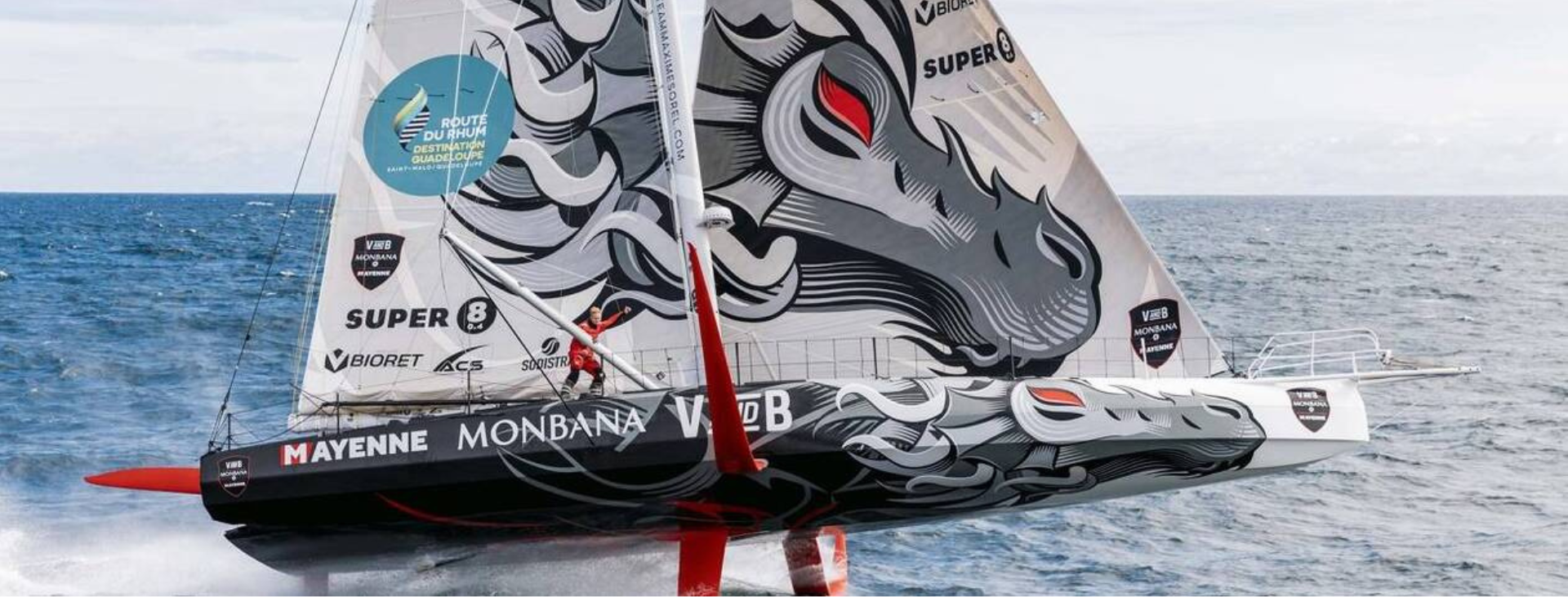 Le Département de la Mayenne embarque avec Maxime Sorel pour la Transat Jacques Vabre !