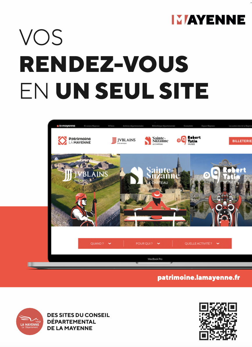 patrimoine.lamayenne.fr : vos rendez-vous en un seul site