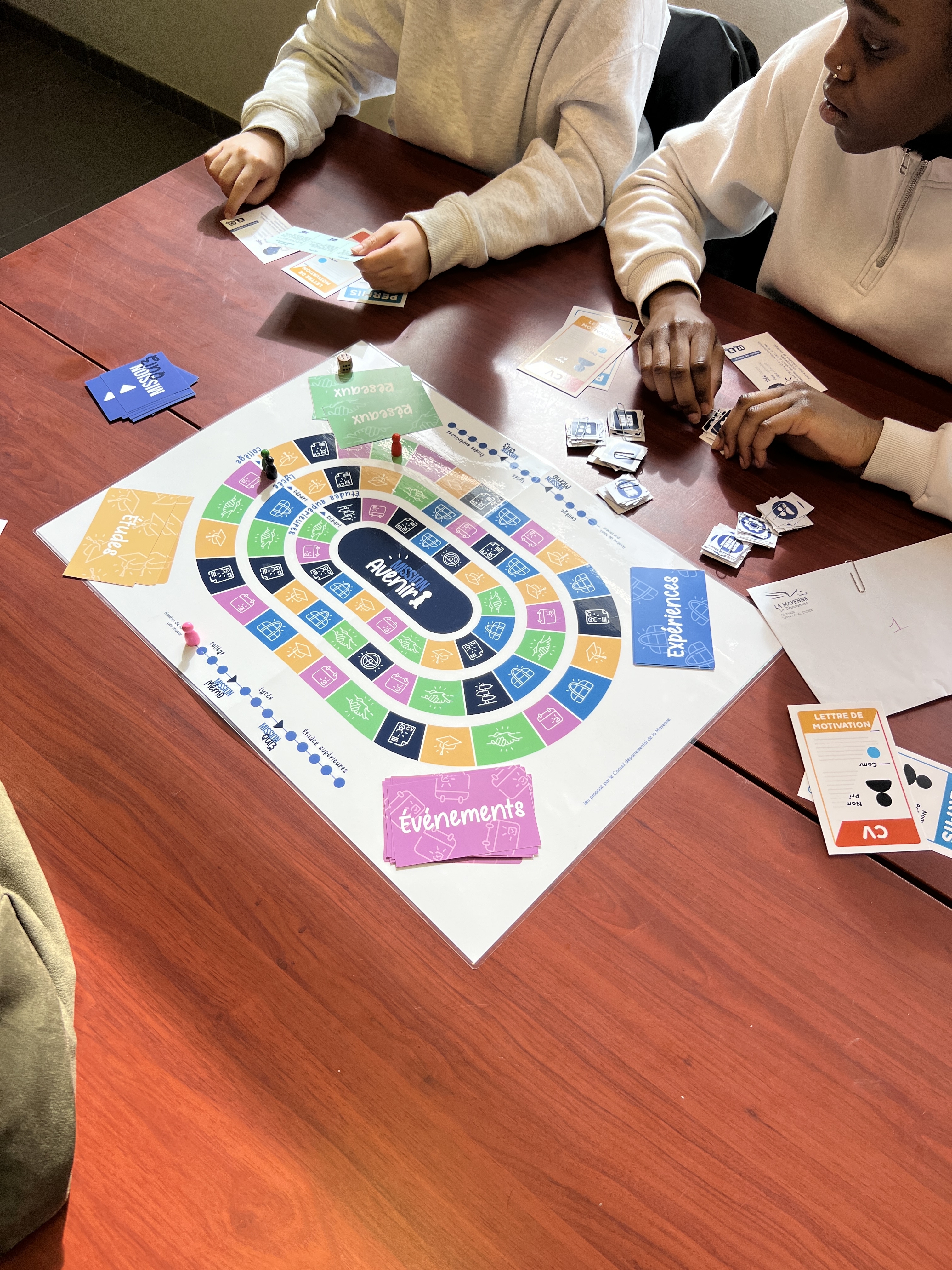 Lancement du jeu Mission Avenir