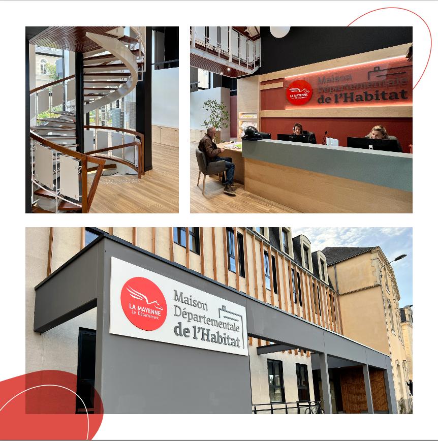 Inauguration de la Maison Départementale de l'Habitat