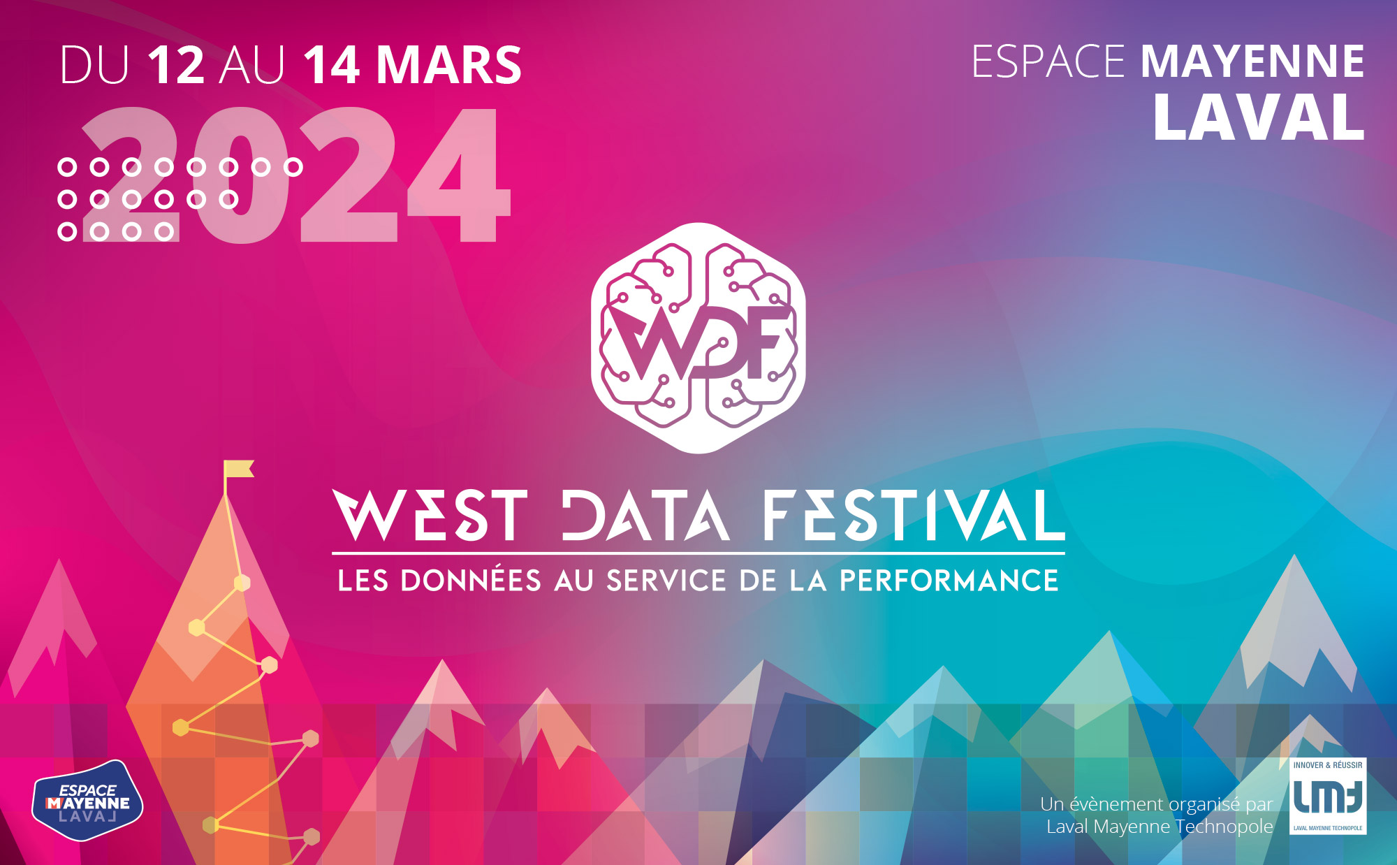 6e West Data Festival, du 12 au 14 mars à Espace Mayenne